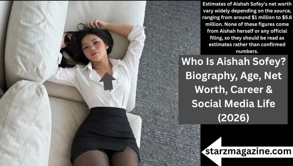 Aishah Sofey Net Worth & Earnings