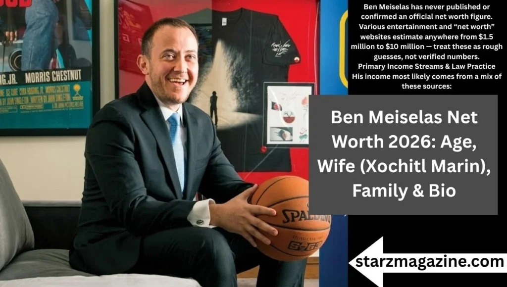 Ben Meiselas Net Worth & Revenue Breakdown (2026)