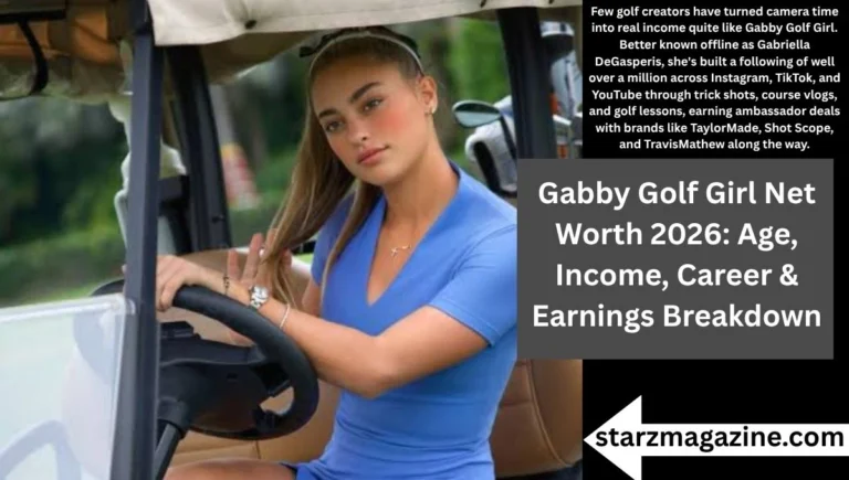 Gabby Golf Girl Net Worth 2026: Age, Income, Career & Earnings Breakdown