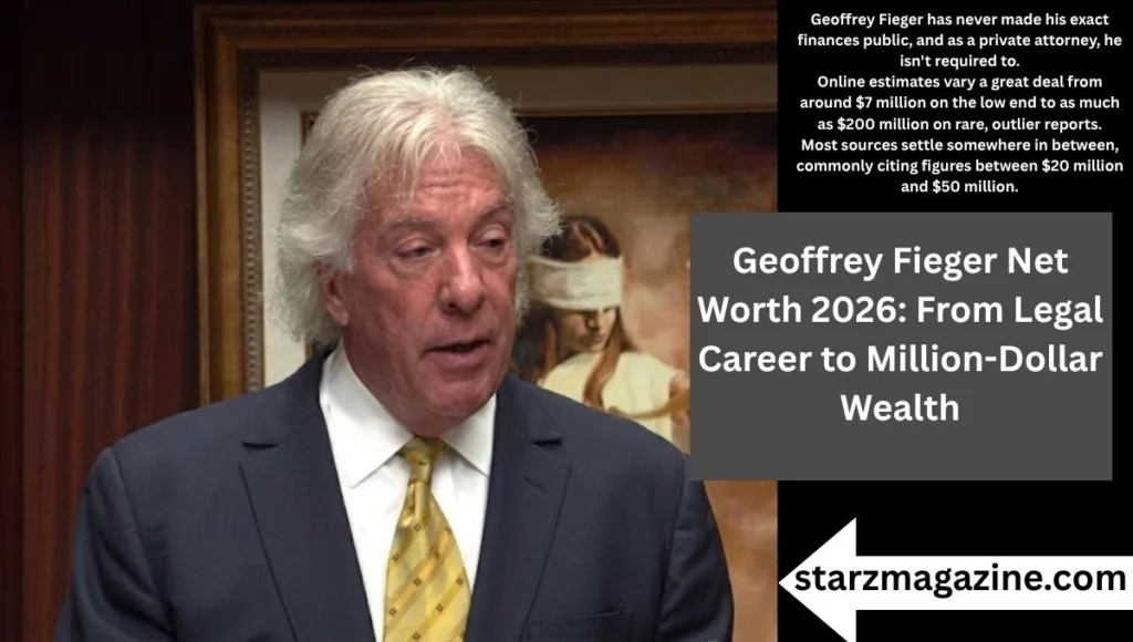 Geoffrey Fieger's Net Worth in 2026