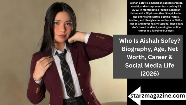 Who Is Aishah Sofey? Biography, Age, Net Worth, Career & Social Media Life (2026)